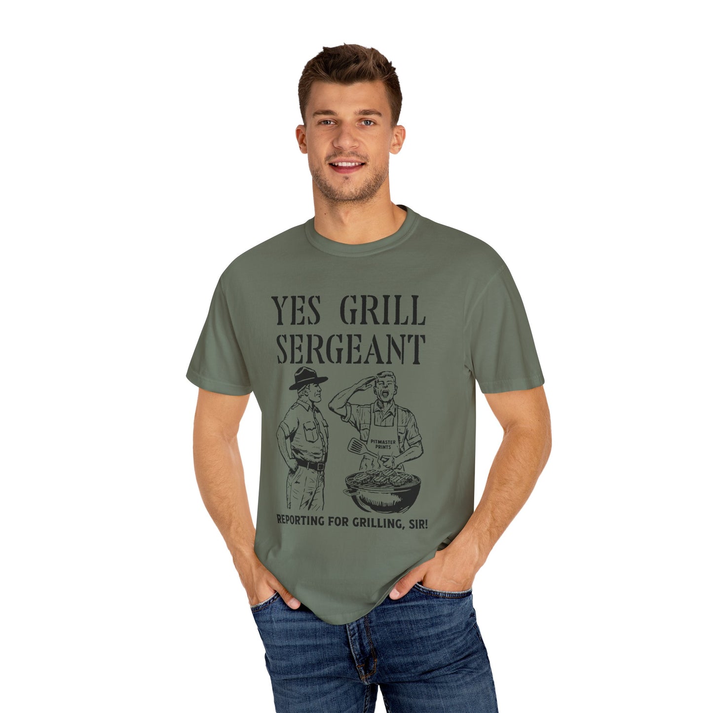 Yes Grill Sergeant T-shirt