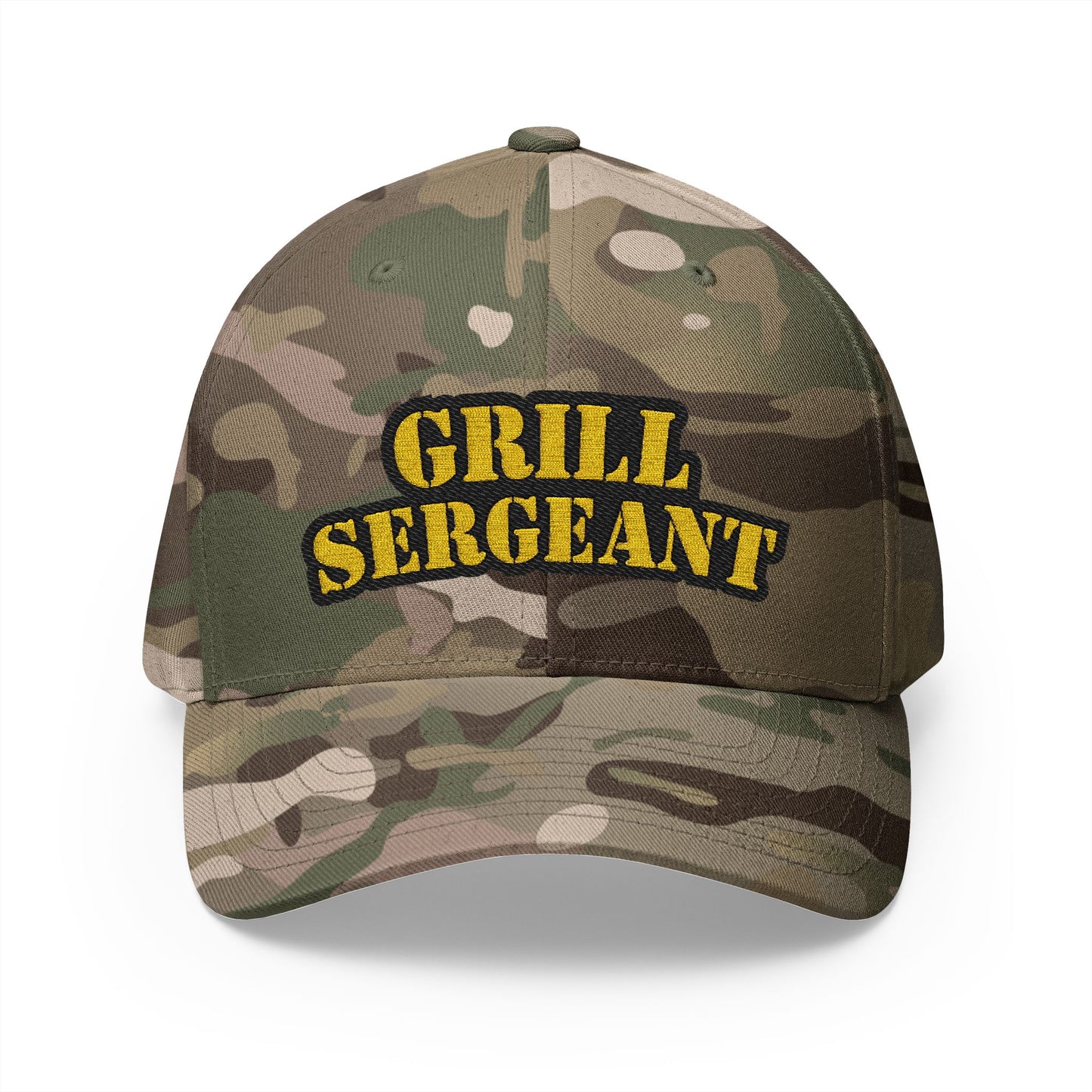 Grill Sergeant Embroidered Cap - Perfect for BBQ Lovers & Grill Masters