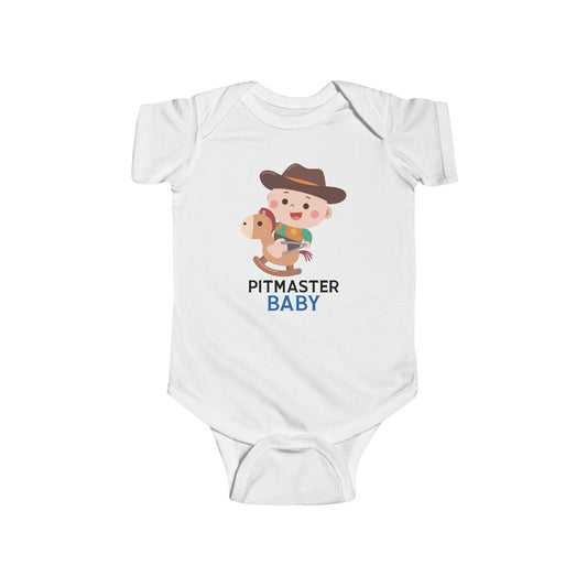 Cute Pitmaster Baby Bodysuit - Perfect for Little Grill Masters to be